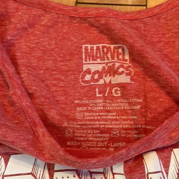 Marvel Comics Iron Man Tank Top - Picture 3 of 7